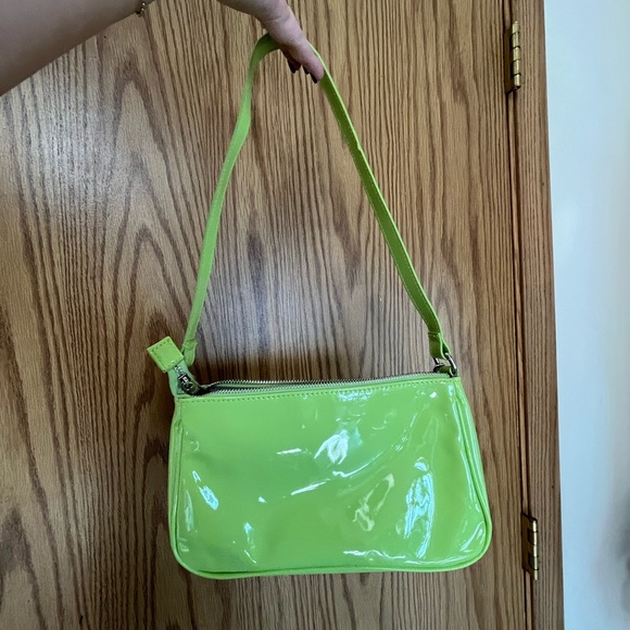 Neon Green Chain Purse Wild Fable - Picture 2 of 3